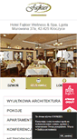 Mobile Screenshot of hotelfajkier.pl